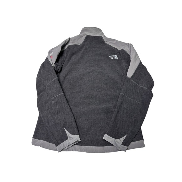 The North Face Summit Series Fleece Jacket Men's L/G Charcoal Gray Zip Outerwear - Picture 5 of 8